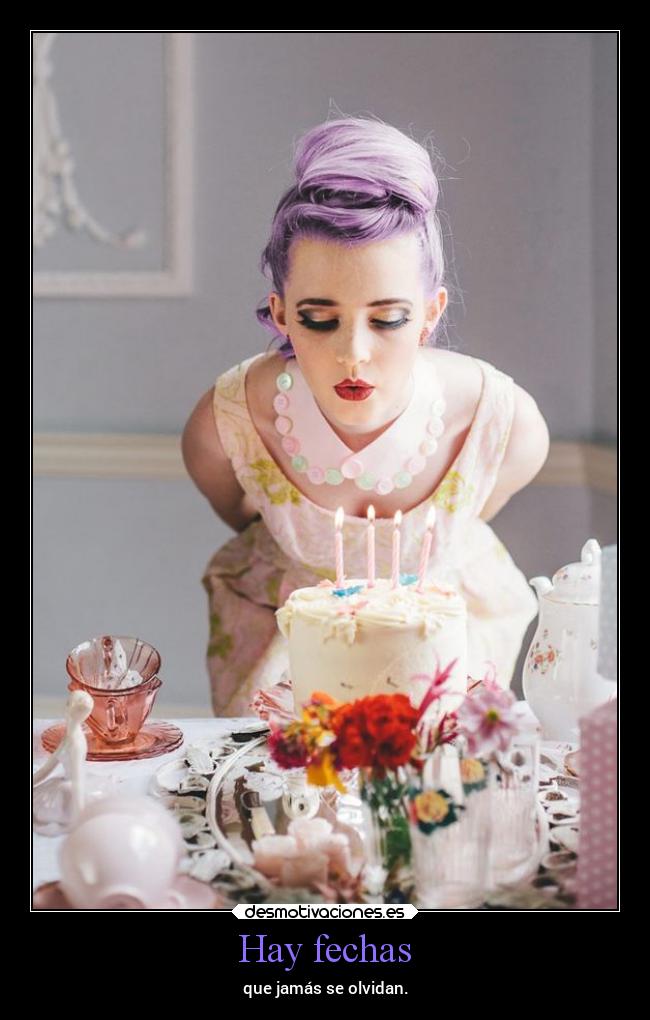 Hay fechas -