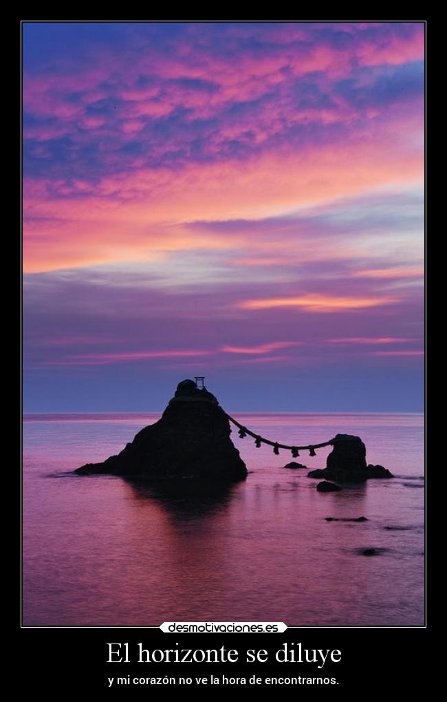 El horizonte se diluye -