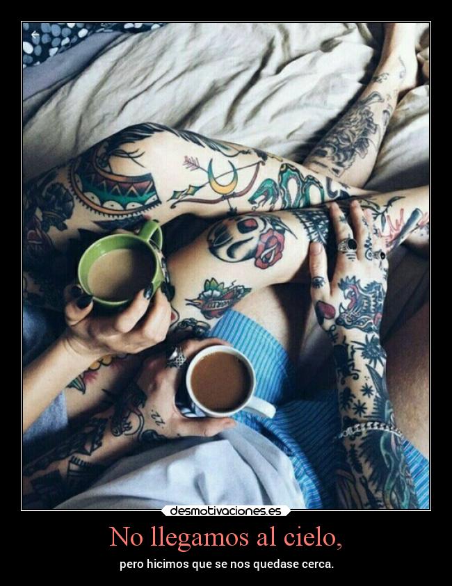 No llegamos al cielo, - pero hicimos que se nos quedase cerca.