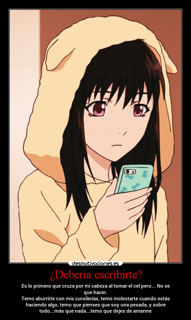 carteles amor escribirte desmotivaciones