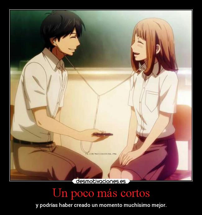 Un poco más cortos -