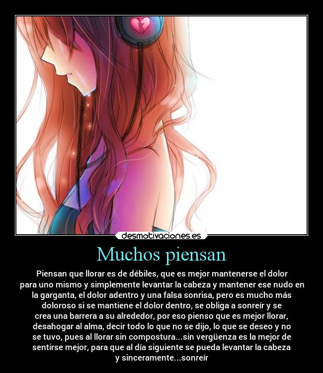 carteles anime dolor desmotivaciones