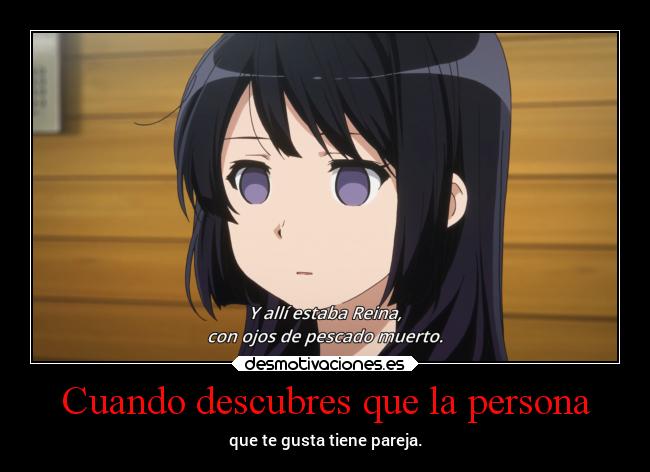 Cuando descubres que la persona - 