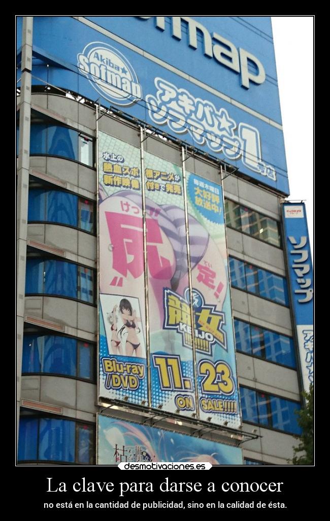 La clave para darse a conocer - 