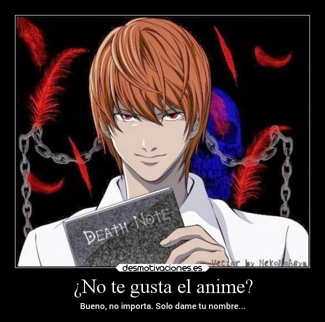¿No te gusta el anime? - 