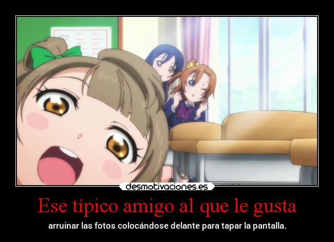 carteles anime love live harukaze erosekai gotian desmotivaciones