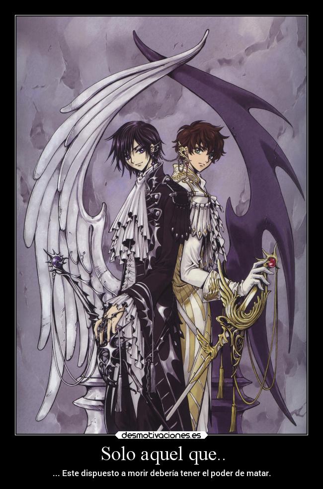 carteles anime muerte codegeass desmotivaciones
