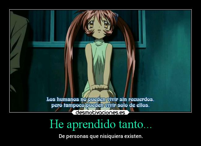 carteles anime recuerdos michiru desmotivaciones