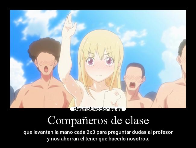 carteles anime vida mundo dudas cosasquepasan clase instituto nudista jjaja raptorhunters harukaze erosekai desmotivaciones