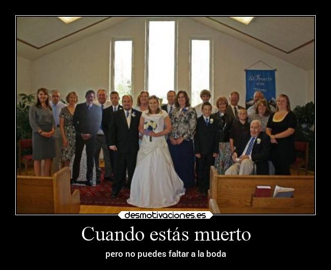 Cuando estás muerto - 