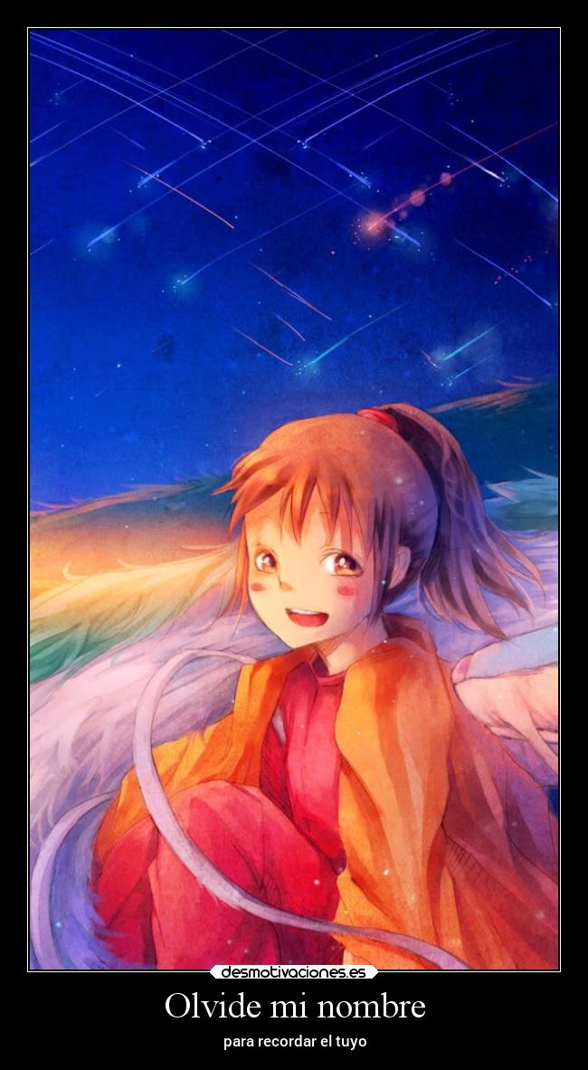 Olvide mi nombre -