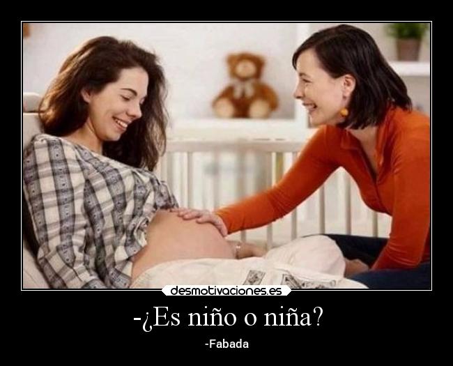 -¿Es niño o niña? - 