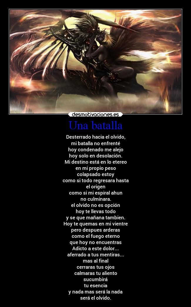 Una batalla - 