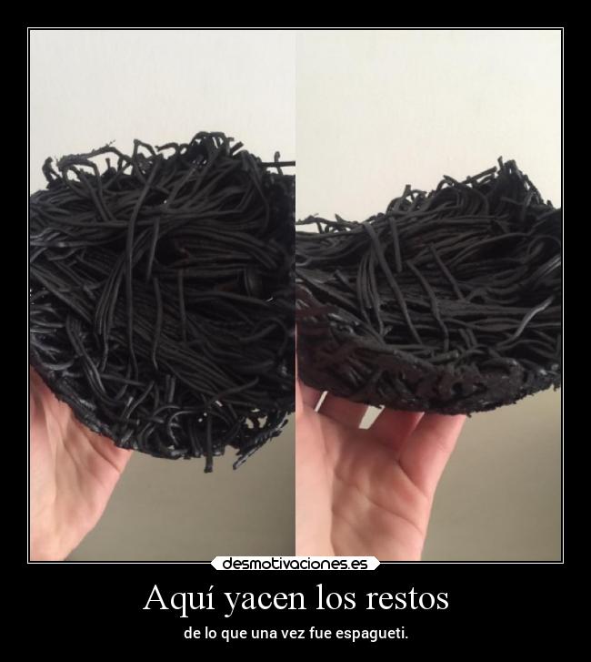 Aquí yacen los restos - 