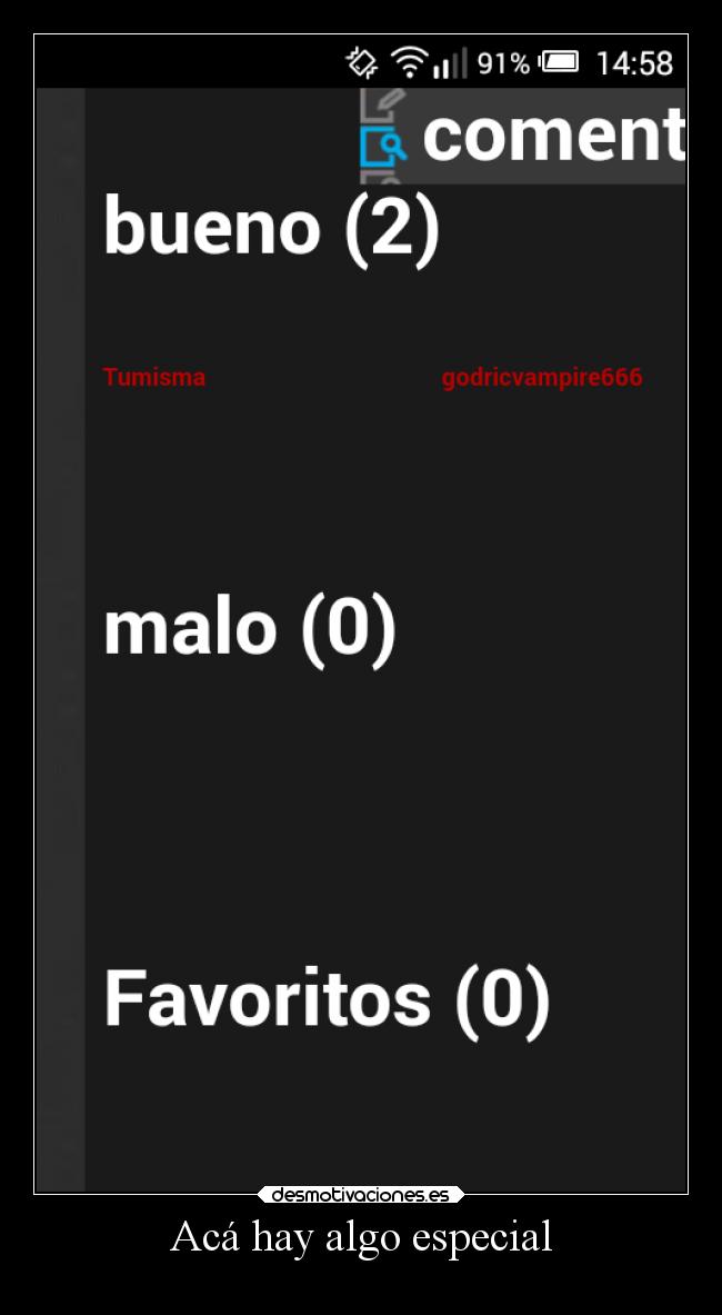 Acá hay algo especial - 