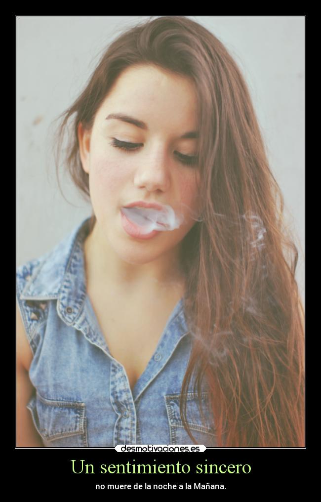 Un sentimiento sincero - 