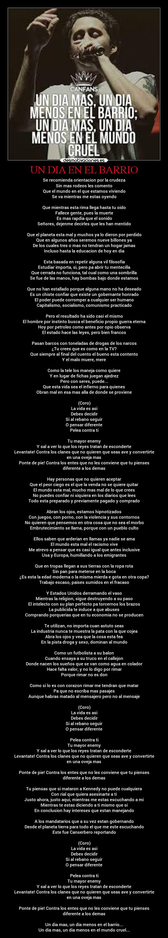 UN DIA EN EL BARRIO - 