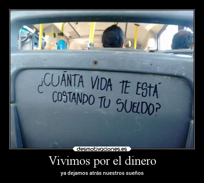 Vivimos por el dinero - 