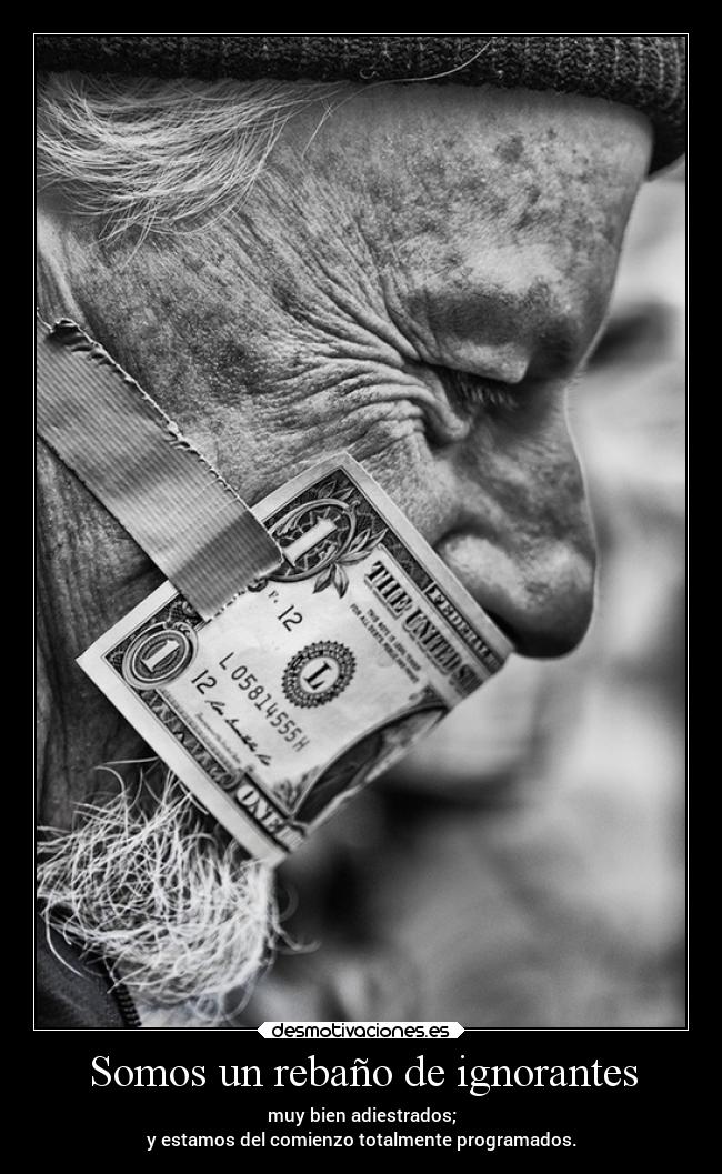 carteles espana ignorancia 10aniversario1109 mero tkf reyeften desmotivaciones