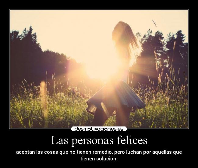 Las personas felices - 