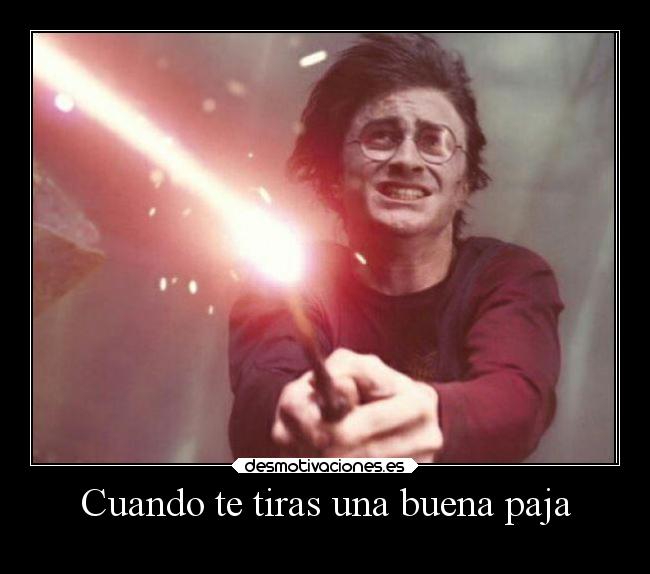 Cuando te tiras una buena paja - 