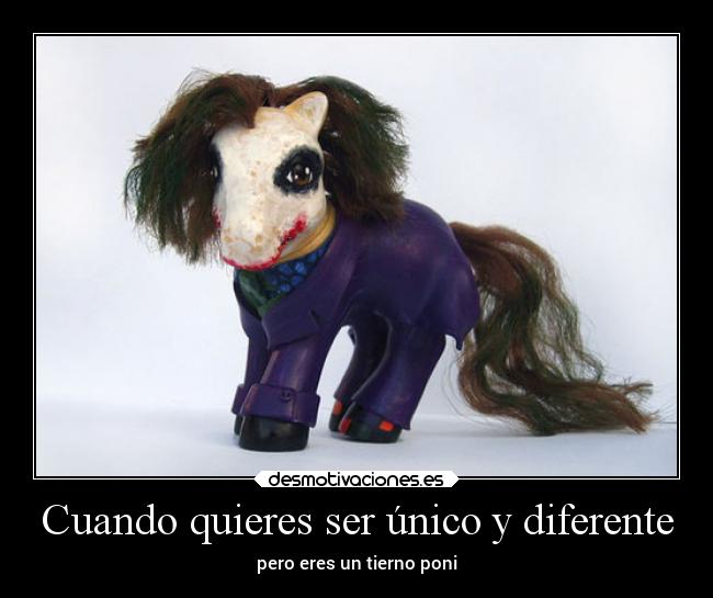 carteles humor poni profesorcaos desmotivaciones