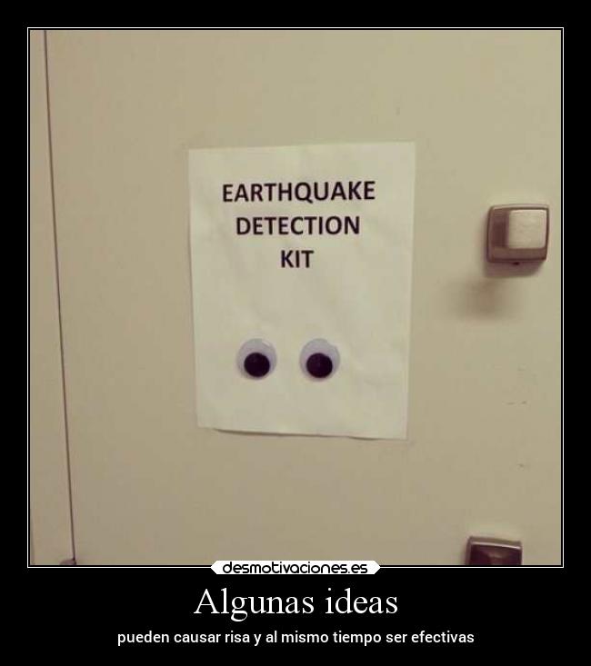 Algunas ideas -