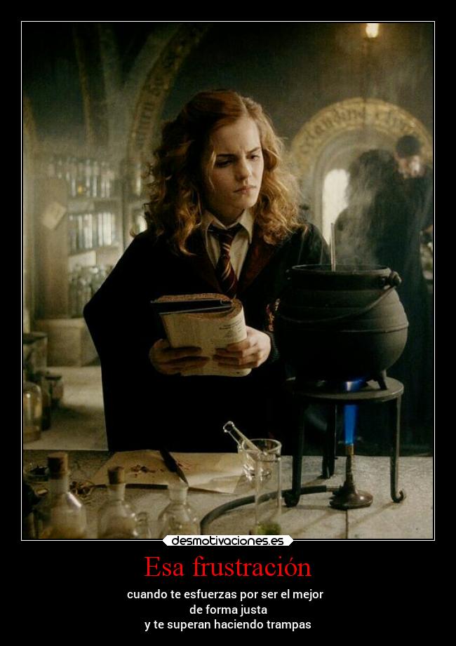 Esa frustración - 