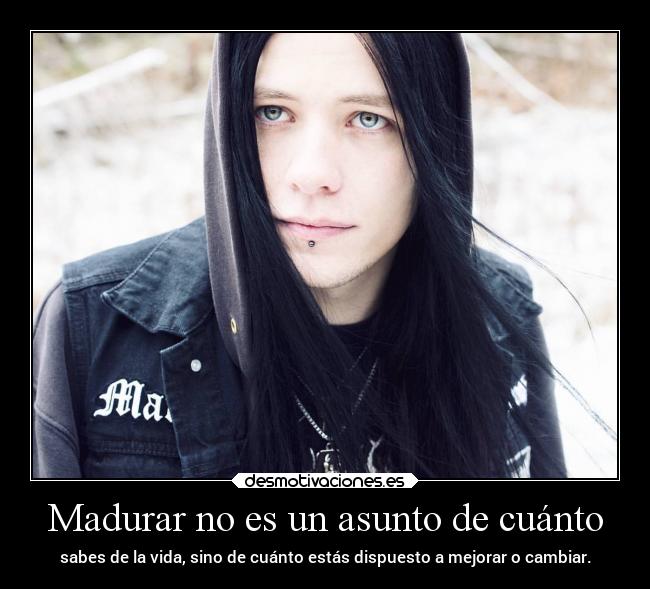 Madurar no es un asunto de cuánto -