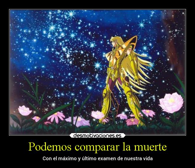 Podemos comparar la muerte -