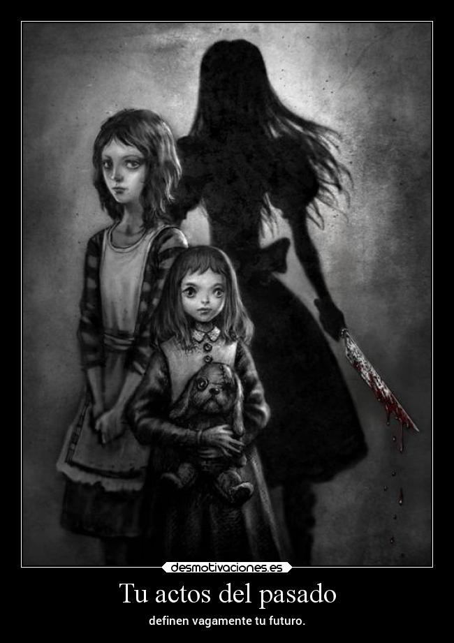 carteles pasado vida sentimientos locura muerte infancia alice liddell laurasimpson14 desmotivaciones