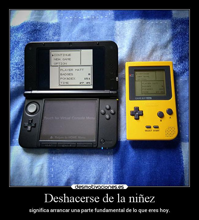 Deshacerse de la niñez - 