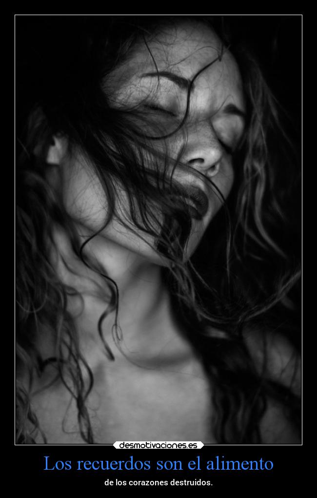 carteles recuerdos vida corazon mierdatengohambre mels destruction savemefrommyself desmotivaciones