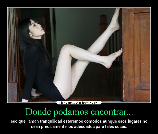 Donde podamos encontrar... -