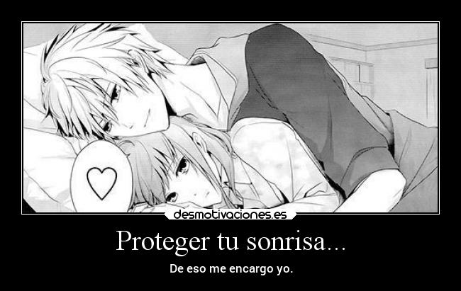 carteles sonrisa anime desmotivaciones