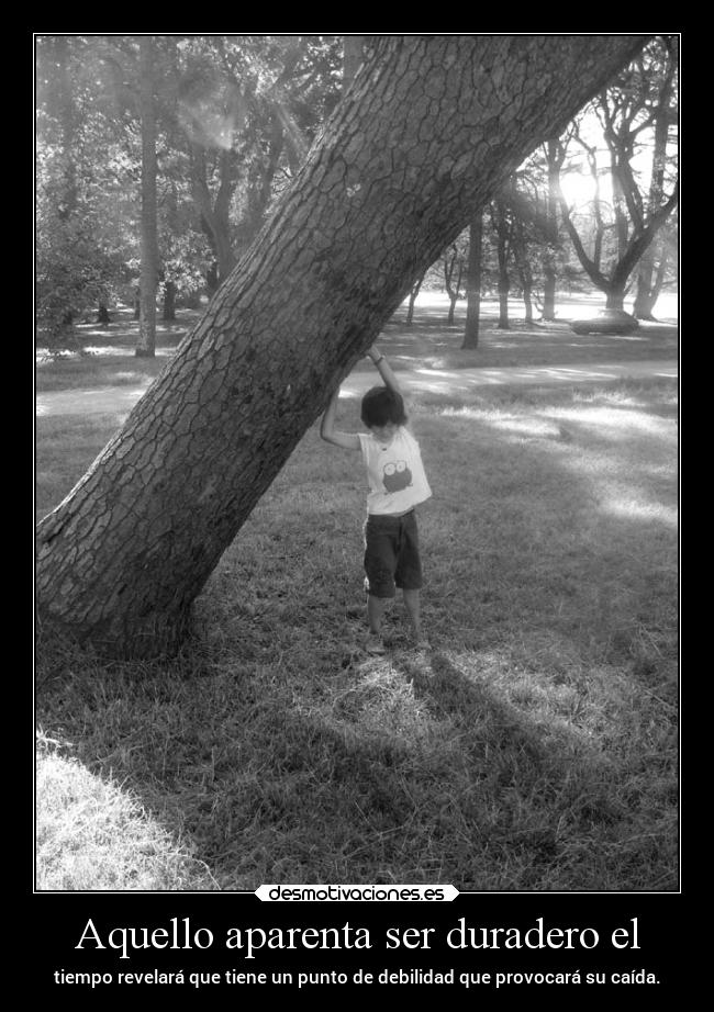carteles vida amorporlosarboles puntosdedebilidad fuerzadevoluntadfragil andrew forest desmotivaciones
