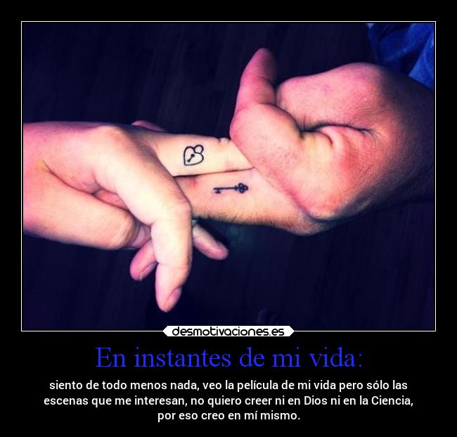 En instantes de mi vida: - 