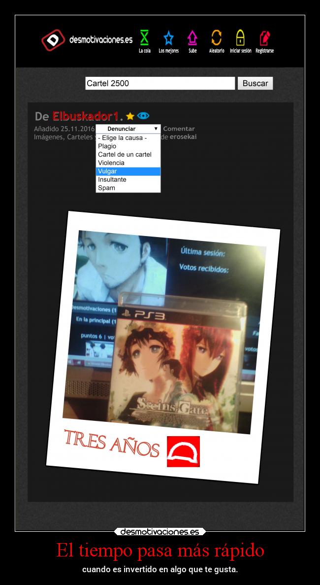 El tiempo pasa más rápido - 