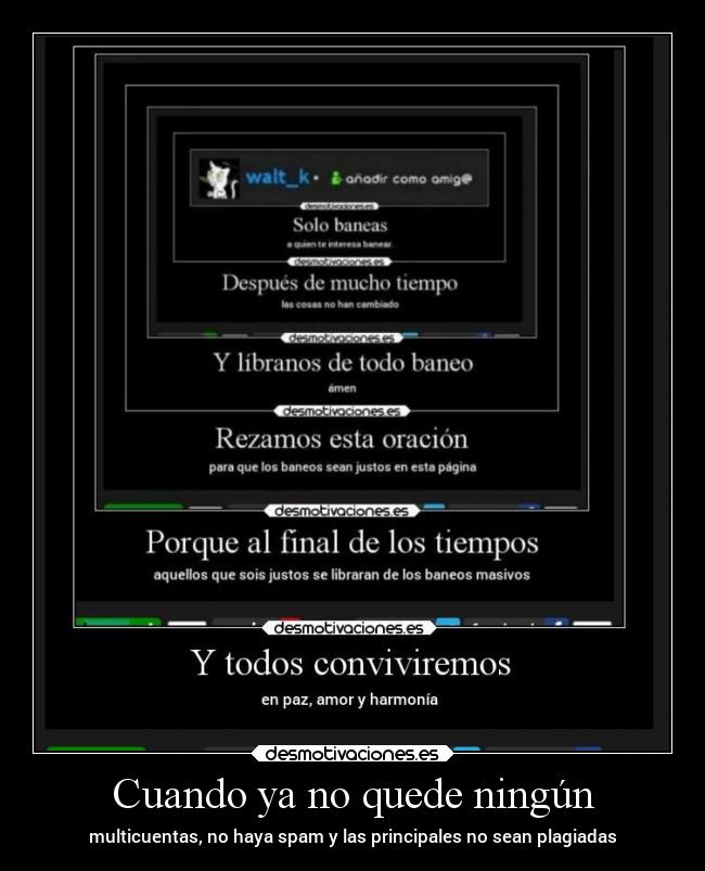 Cuando ya no quede ningún - 