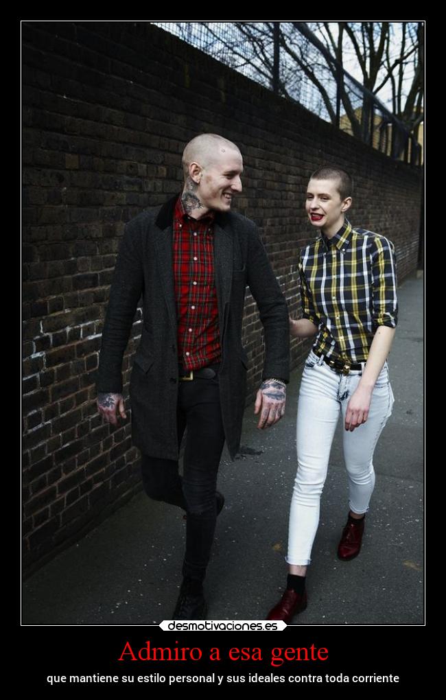 Admiro a esa gente - 