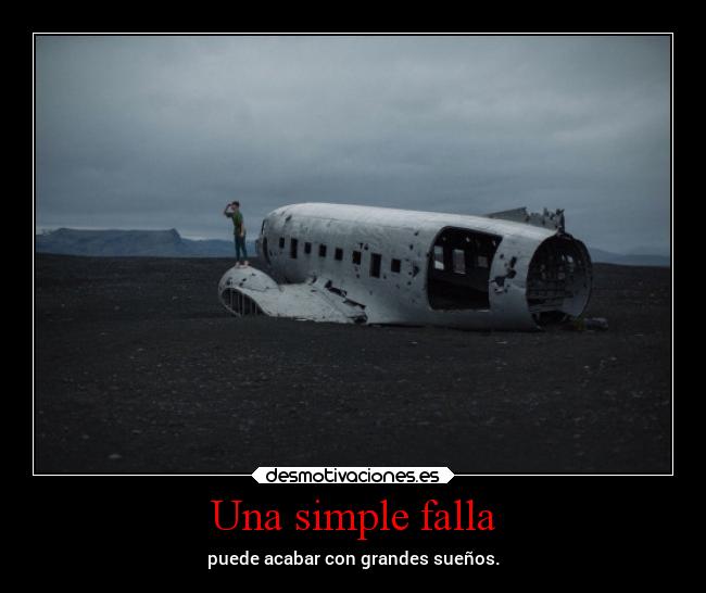 Una simple falla -