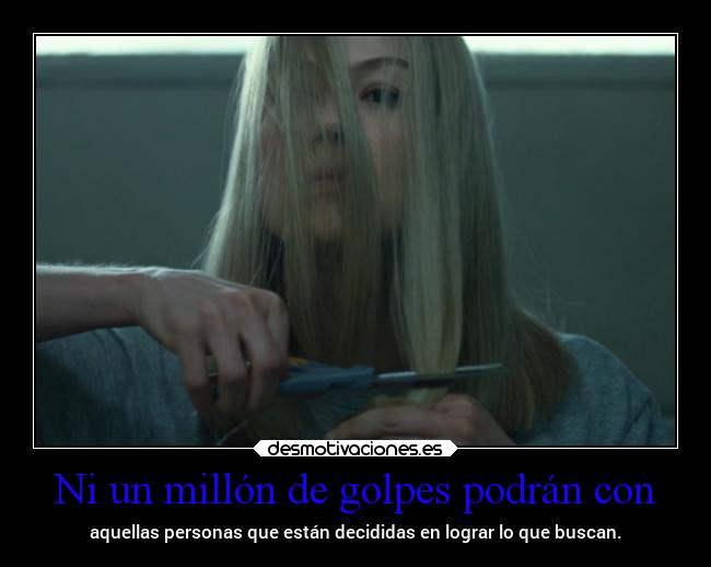 Ni un millón de golpes podrán con - 