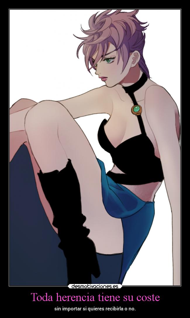 Toda herencia tiene su coste - 