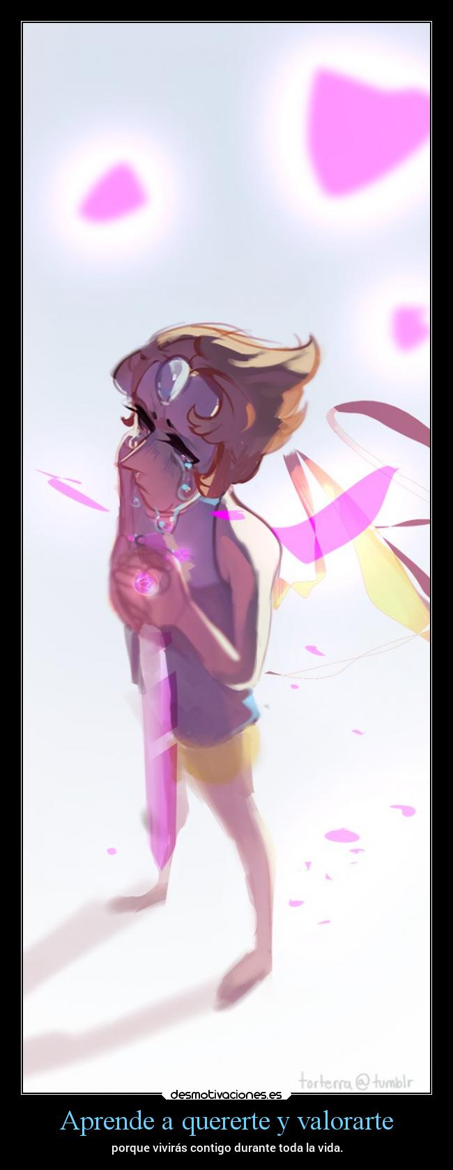 carteles vida sentimientos soledad naturaleza dolor steven universe perla laurasimpson14 desmotivaciones