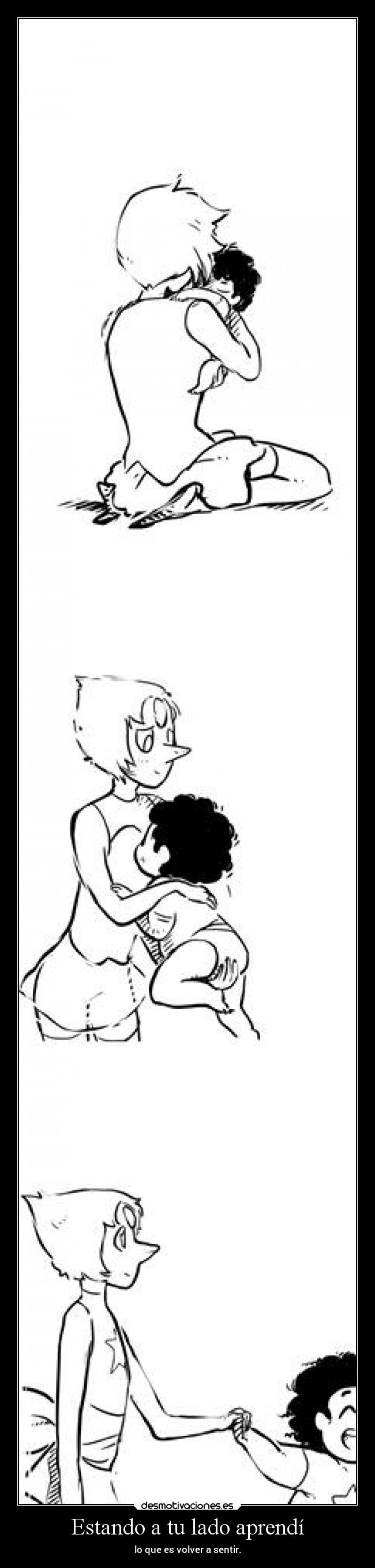 carteles vida sentimientos familia humor felicidad steven universe perla megacartel laurasimpson14 desmotivaciones