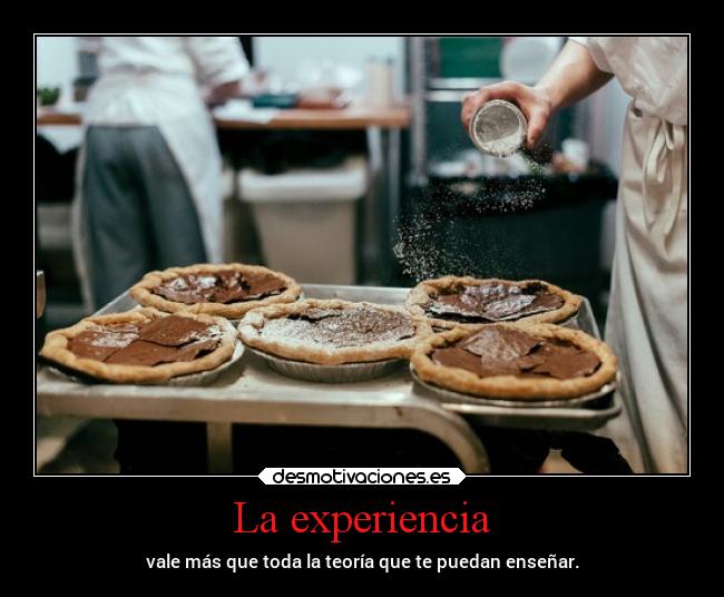 La experiencia -