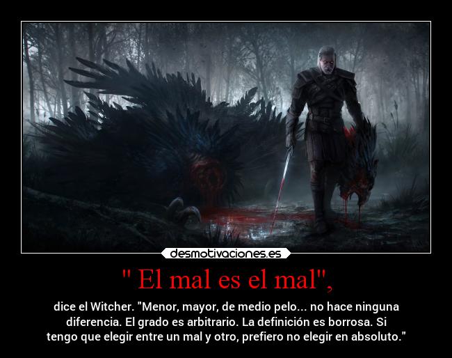 carteles videojuegos frases mal thewitcher aleper10 desmotivaciones