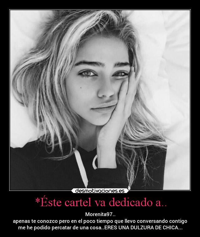 *Éste cartel va dedicado a.. - 