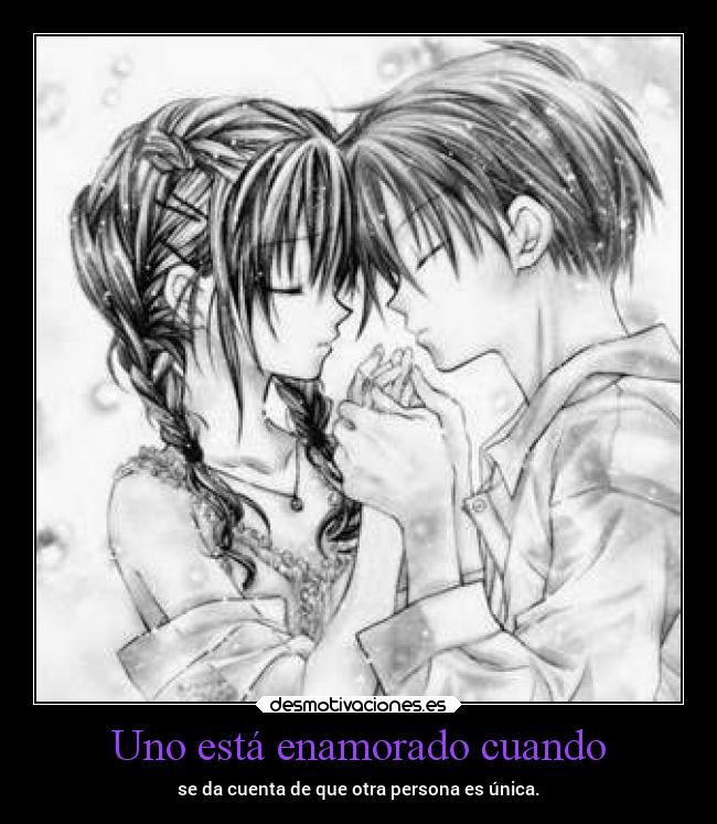 Uno está enamorado cuando - 