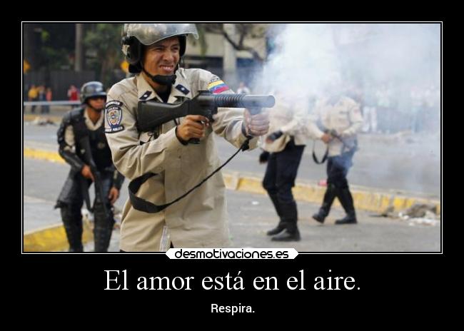 El amor está en el aire. - Respira.